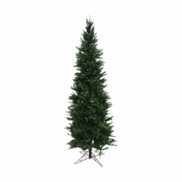 Utensilio 6.5 ft. x 30 in. Dia Pre-lit Slim Oregon Artifical Pine Tree UT2757423
